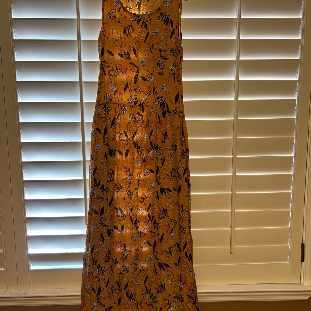 Woman’s floral dress